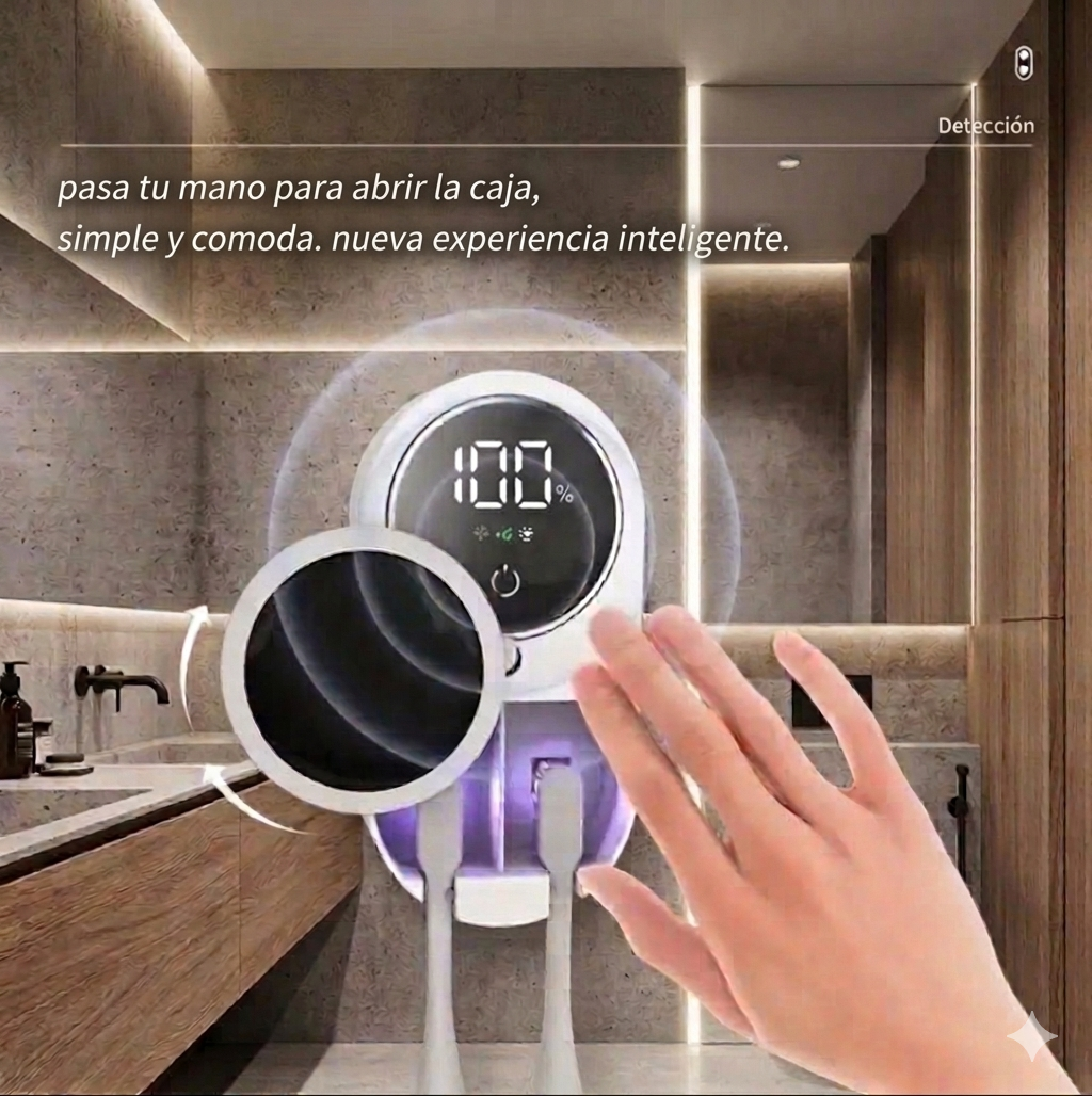 Esterilizador de Cepillos con Desinfección Automática