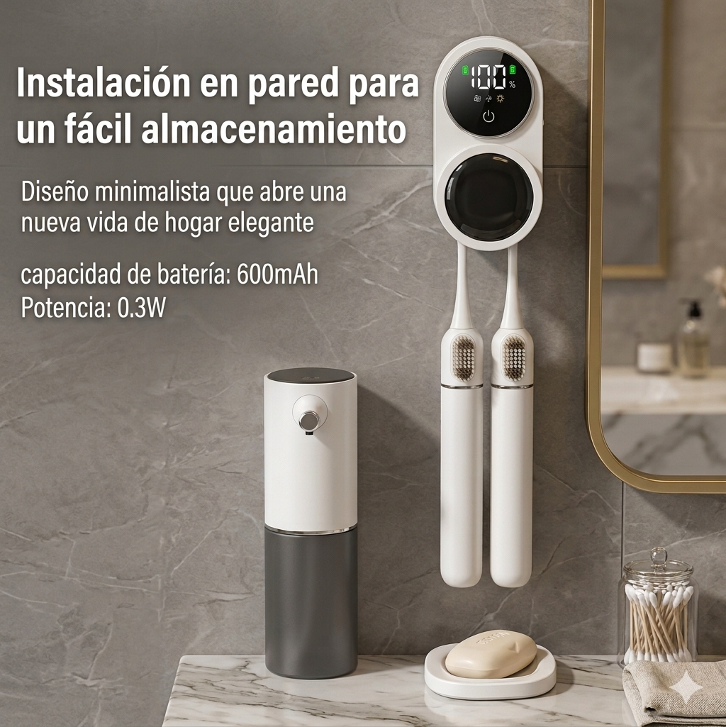 Esterilizador de Cepillos con Desinfección Automática